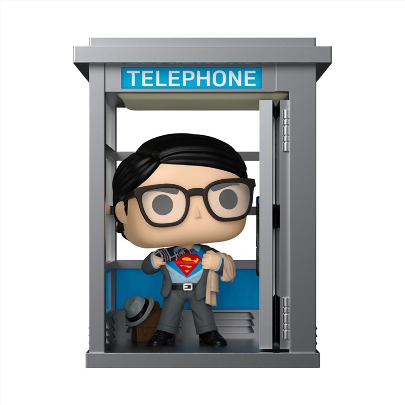DC Comics - Superman in Phone Booth Pop! Deluxe [RS]/Product Detail/Deluxe Pop Vinyl