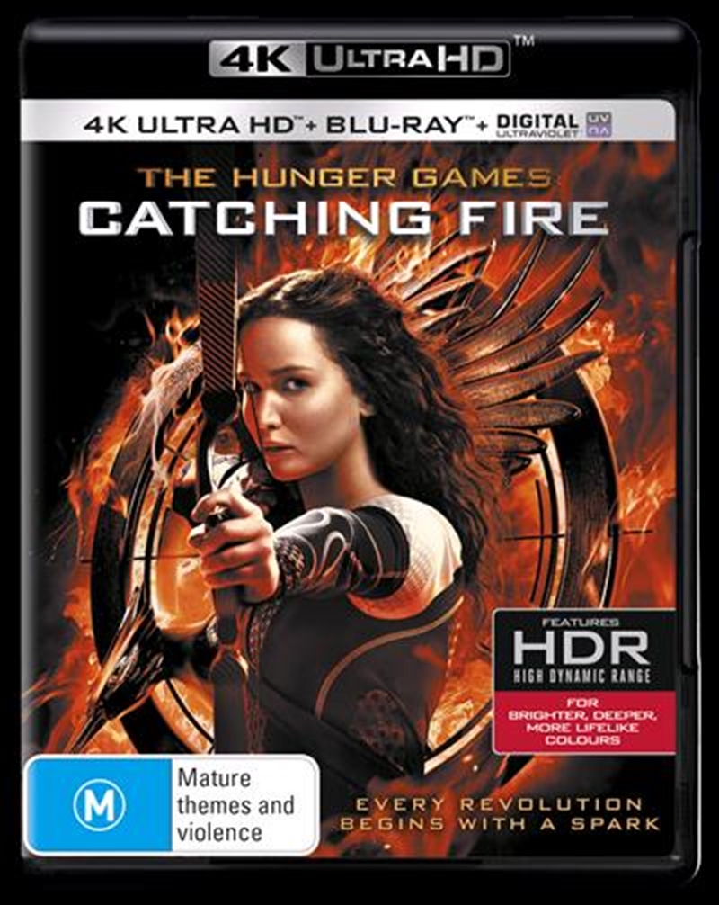Hunger Games - Catching Fire  Blu-ray + UHD + UV, The/Product Detail/Thriller