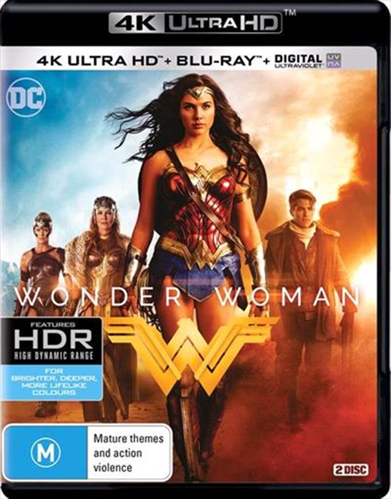 Wonder Woman  Blu-ray + UHD + UV/Product Detail/Action