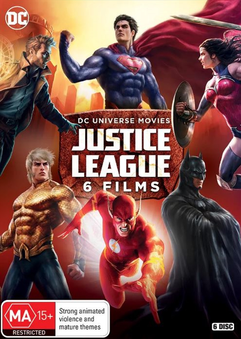 DC Justice League  6-Film Collection/Product Detail/Action