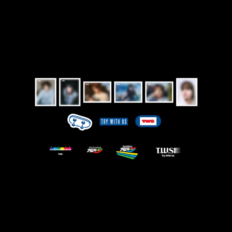 Tws - Try With Us Pop-Up Official Md Sticker Pack/Product Detail/KPOP Merch
