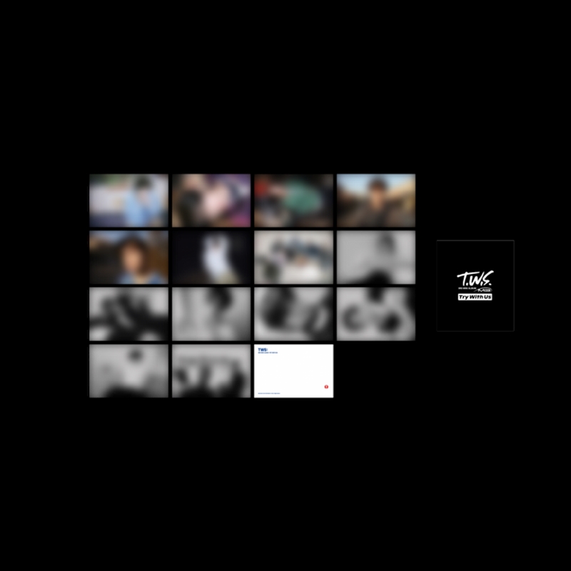 Tws - Try With Us Pop-Up Official Md Postcard Set/Product Detail/KPOP Merch