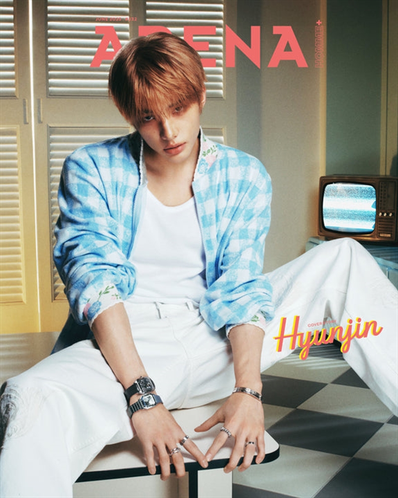Stray Kids Hyunjin - Arena Homme Magazine June 2025 Issue B Cover/Product Detail/KPOP Merch