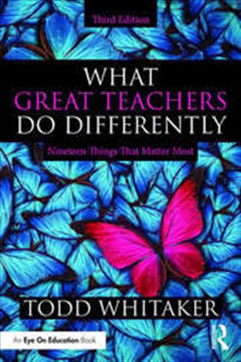 What Great Teachers Do Differently/Product Detail/Education & Textbooks