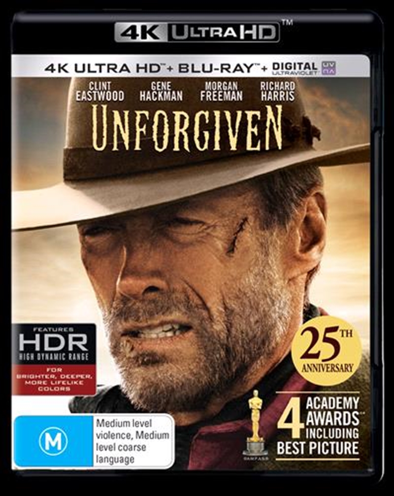 Unforgiven - 25th Anniversary Edition  Blu-ray + UHD + UV/Product Detail/Western