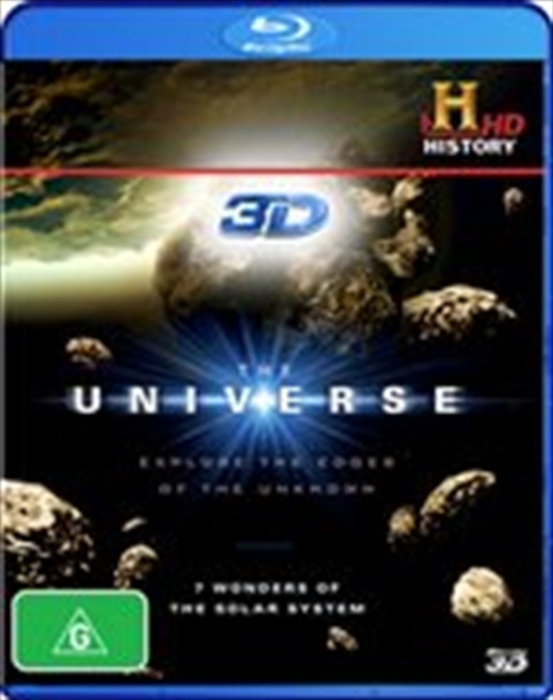 Universe: 7 Wonders Of The Solar System 3D/Product Detail/Movies on DVD, Blu-ray & 4K