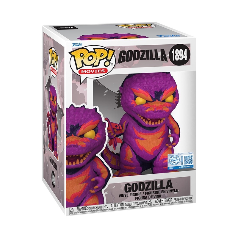 Godzilla: Retro Futurism - Godzilla (Alternate) Pop! Premium RS/Product Detail/Movies