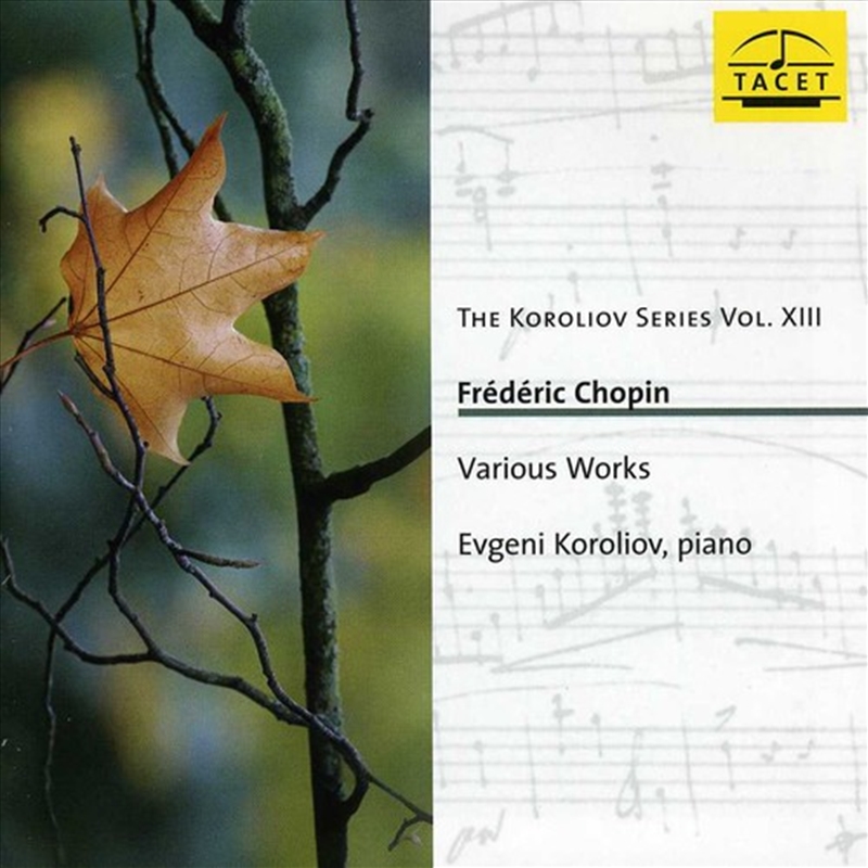Koroliov Series: Chopin 13/Product Detail/Classical