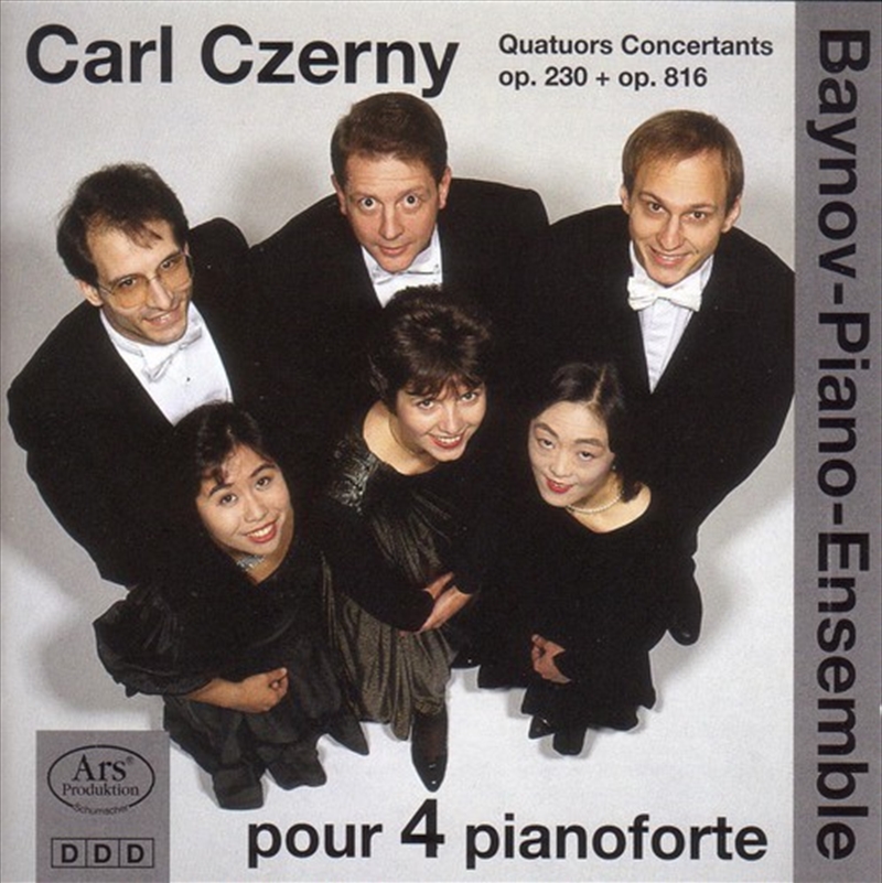 Carl Czerny Quatuors Concertants Op 230 & Op 816/Product Detail/Classical