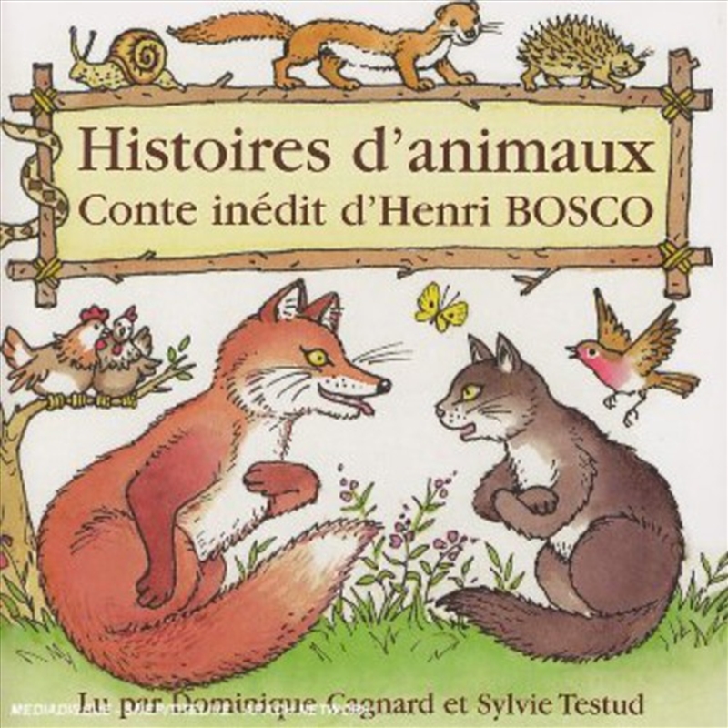 Histoires D'Animaux: Henri Bosco/Product Detail/Childrens