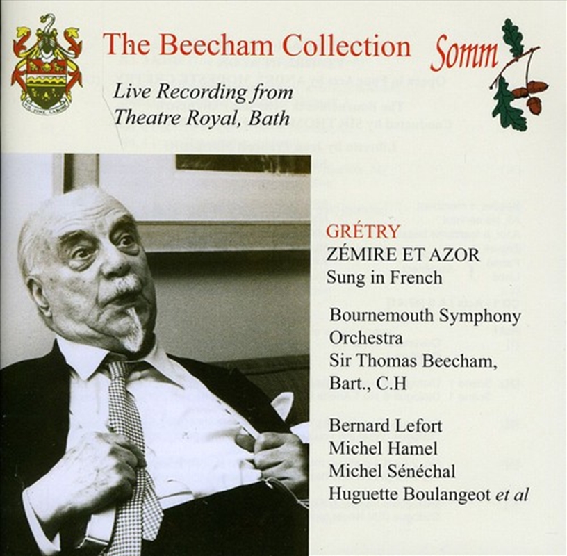 Zemire Et Azor/Product Detail/Classical