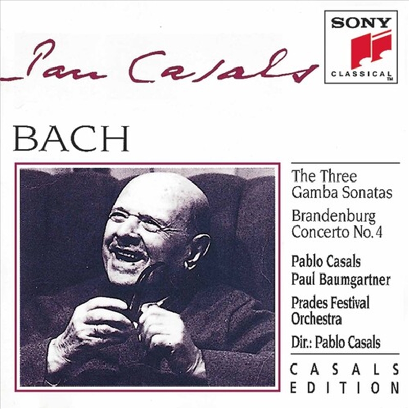 Gamba Sonatas / Brandenburg Concerto 4/Product Detail/Classical