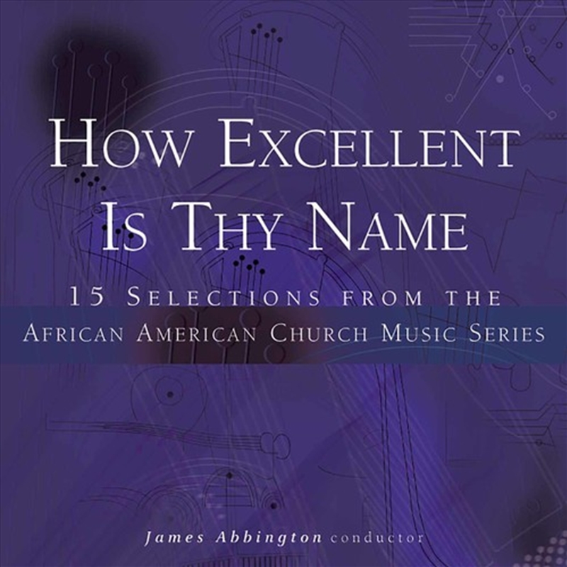 How Excellent Is Thy Name/Product Detail/Religious
