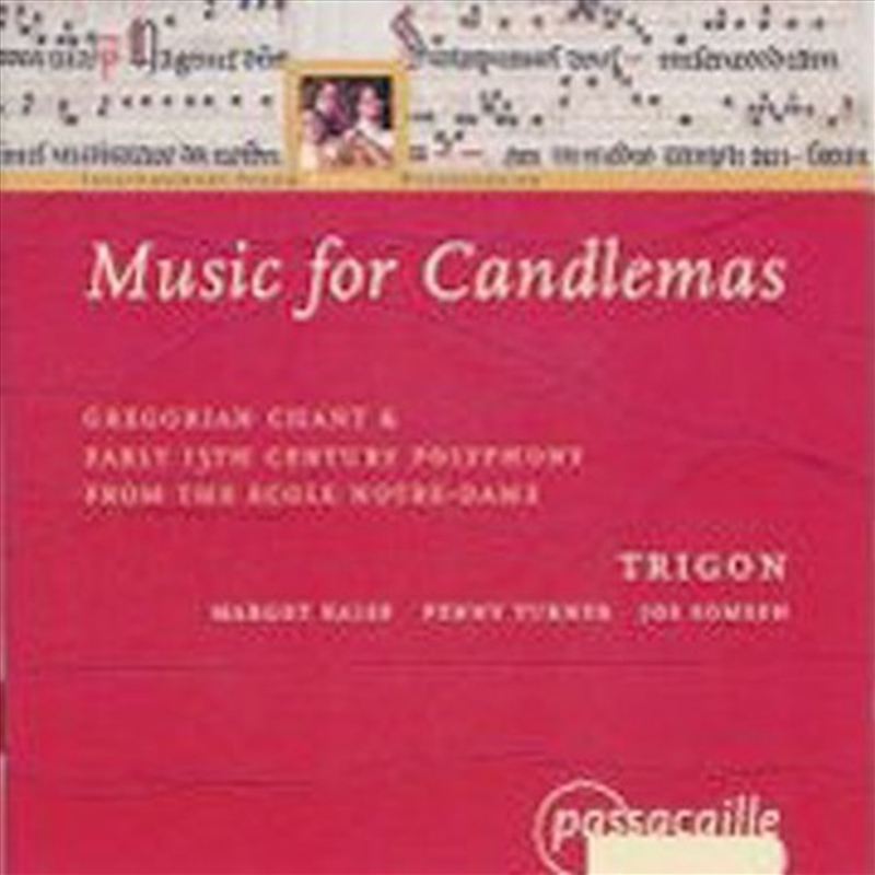Music For Candlemas: Gregorian Chants & Polyphony/Product Detail/Specialist