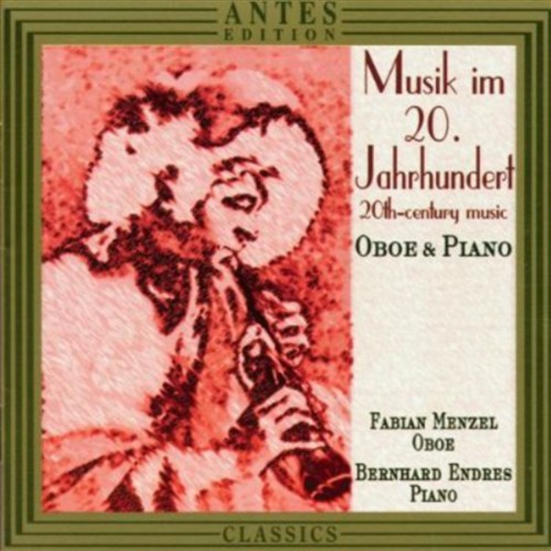 20th Century Music For Oboe & Piano/Product Detail/Classical