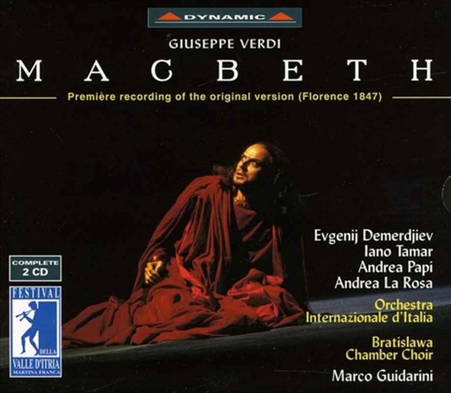 Macbeth (1st Recording Of 1847 Florence Version)/Product Detail/Classical