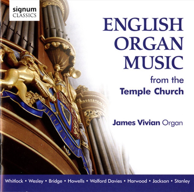 English Organ Music From Temple Church/Product Detail/Classical