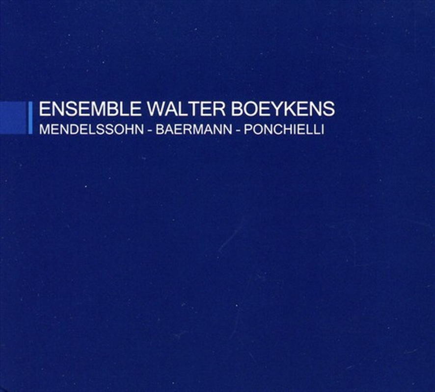 Mendelssohn Baerman & Ponchielli/Product Detail/Classical