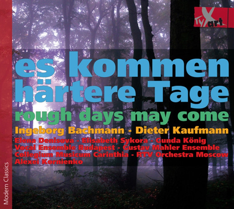 Es Kommen Hartere Tage-Rough Days May Come/Product Detail/Classical