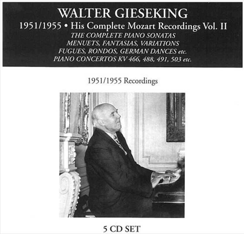 Complete Recordings Of Wal/Product Detail/Classical