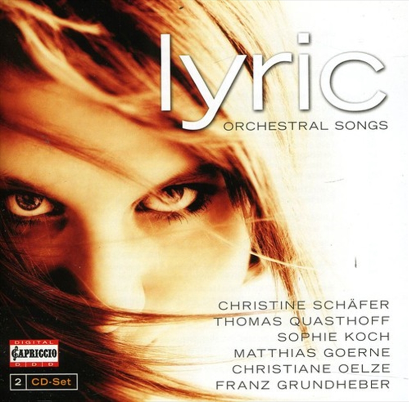 Lyric: Orchestral Songs/Product Detail/Classical