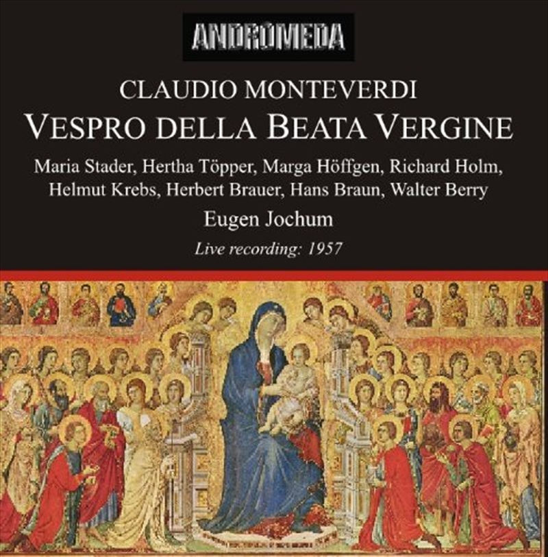 Vespro Della Beate Vergine: St/Product Detail/Classical