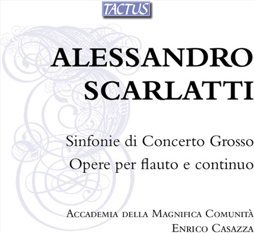 Sinfonie Di Con Grosso & Works For Flute/Product Detail/Classical