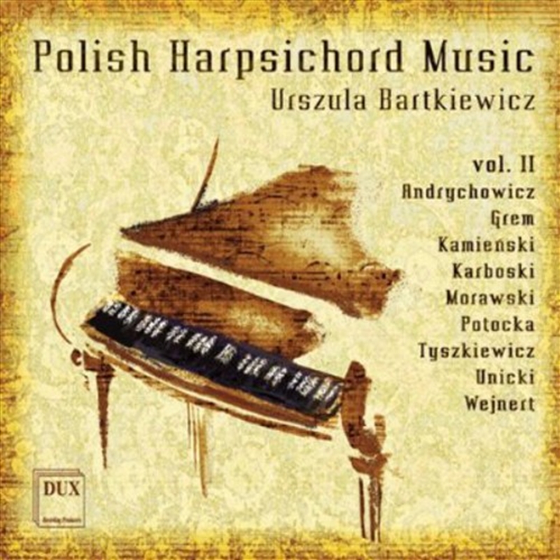 Polish Harpsichord Music 2/Product Detail/Classical