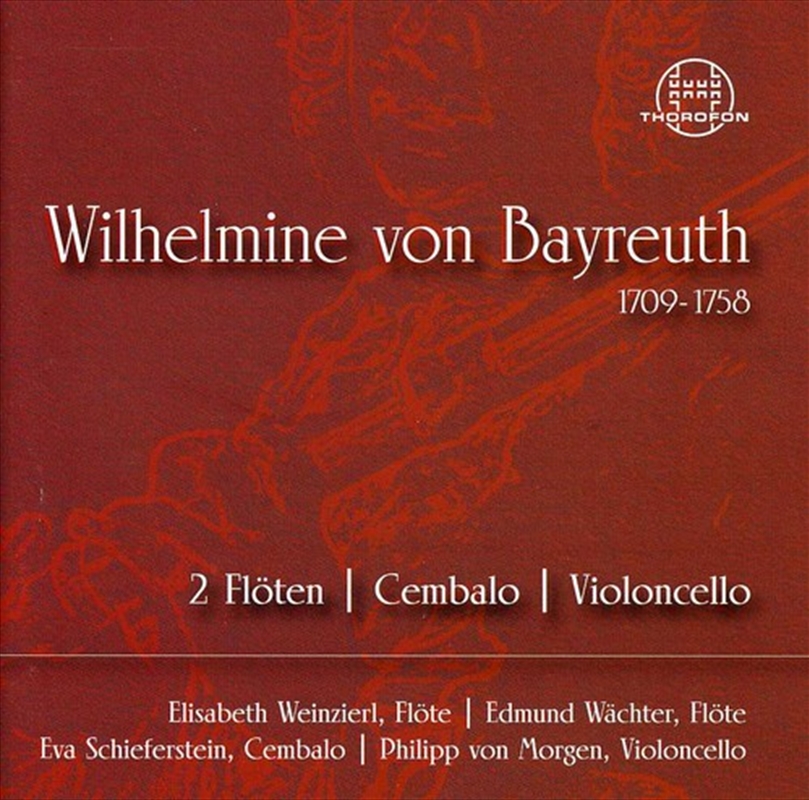 Wilhelmine Von Bayreuth: Chamber Music/Product Detail/Classical