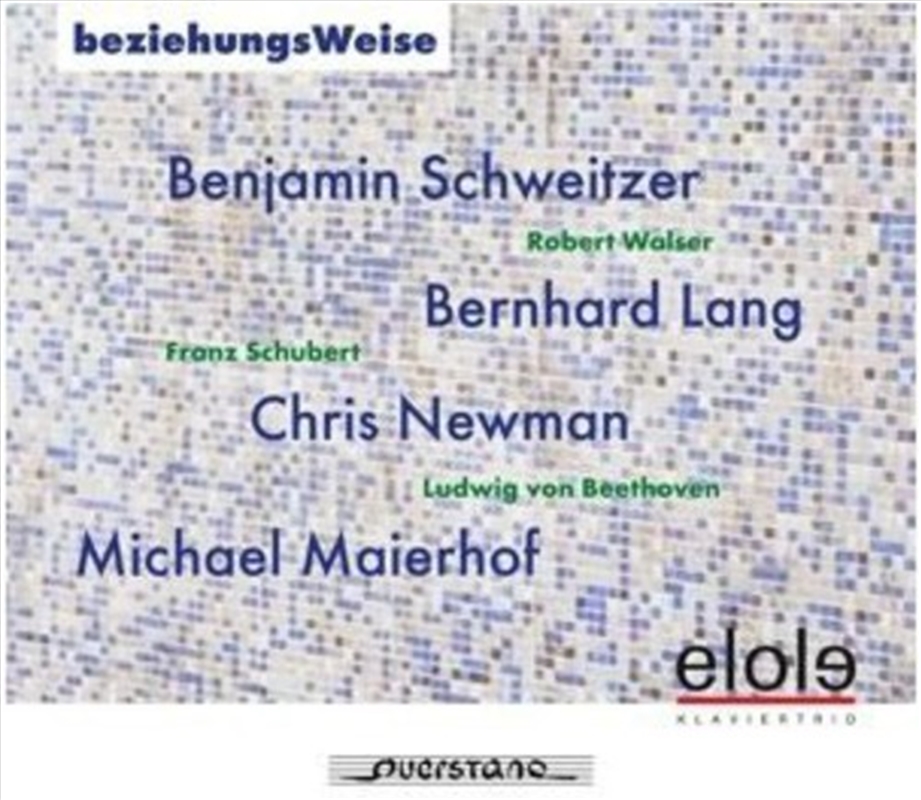 Contemporary Piano Trios/Product Detail/Classical