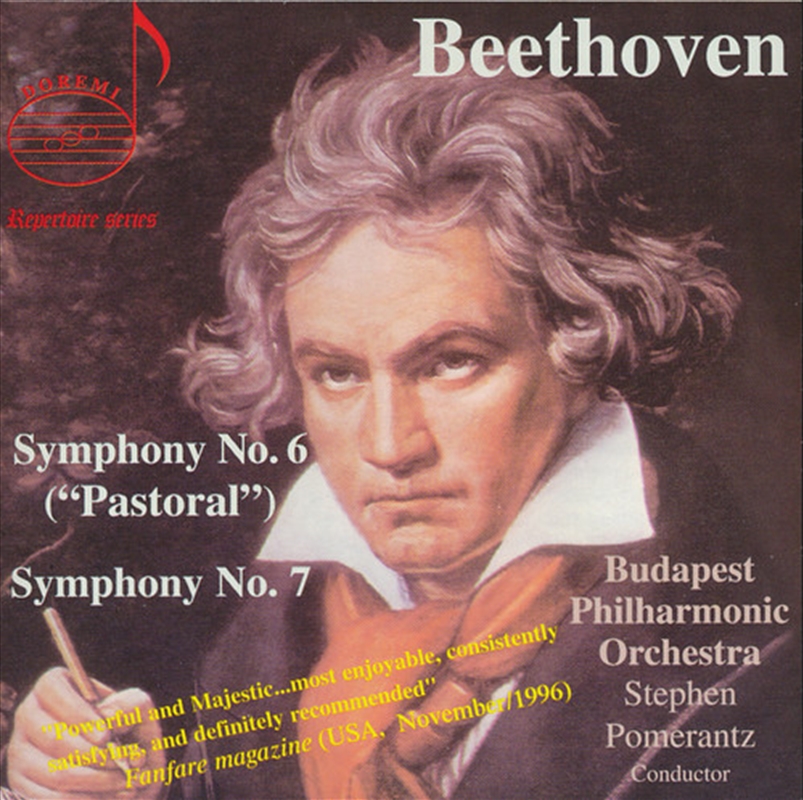 Symphonies 6 & 7/Product Detail/Classical