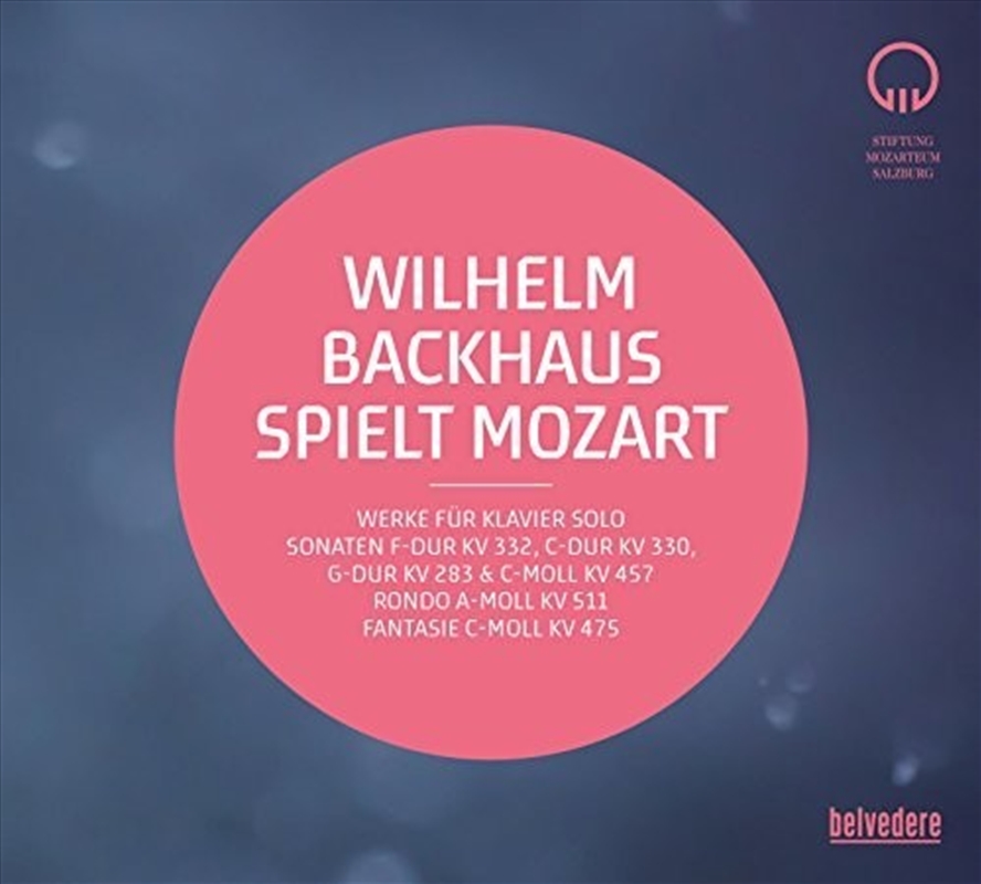 Wilhelm Backhaus Spielt Mozart/Product Detail/Classical