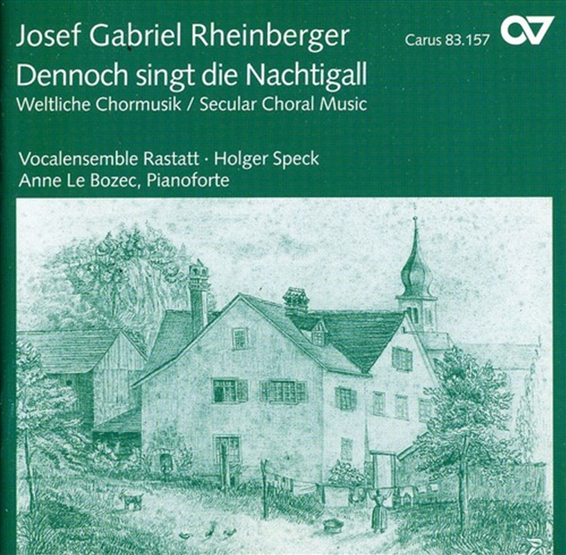 Dennoch Singt Die Nachtigall: Secular Choral Music/Product Detail/Classical
