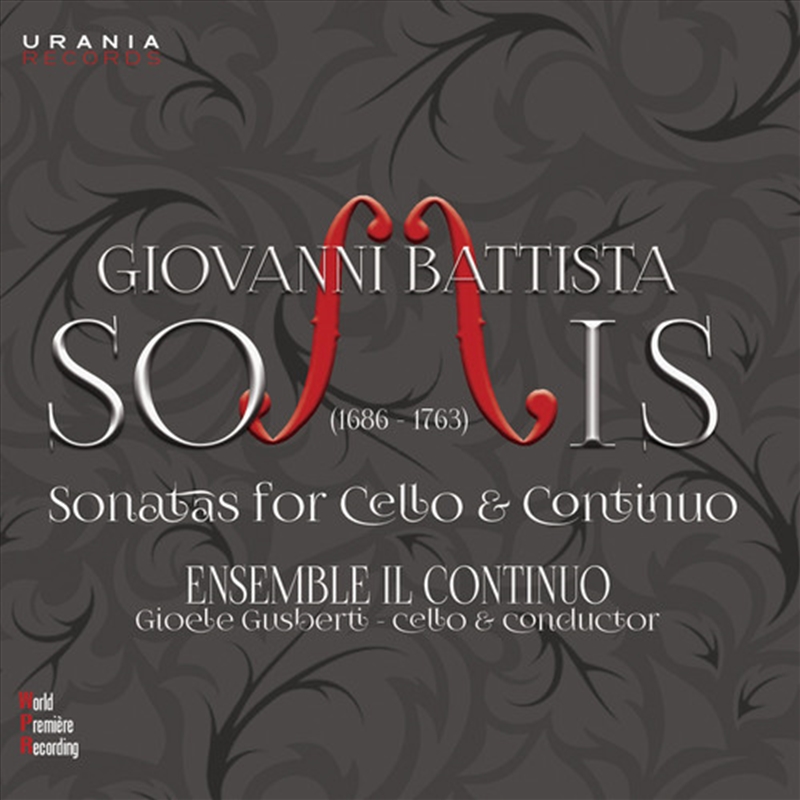 Sonatas For Cello & Continuo/Product Detail/Classical