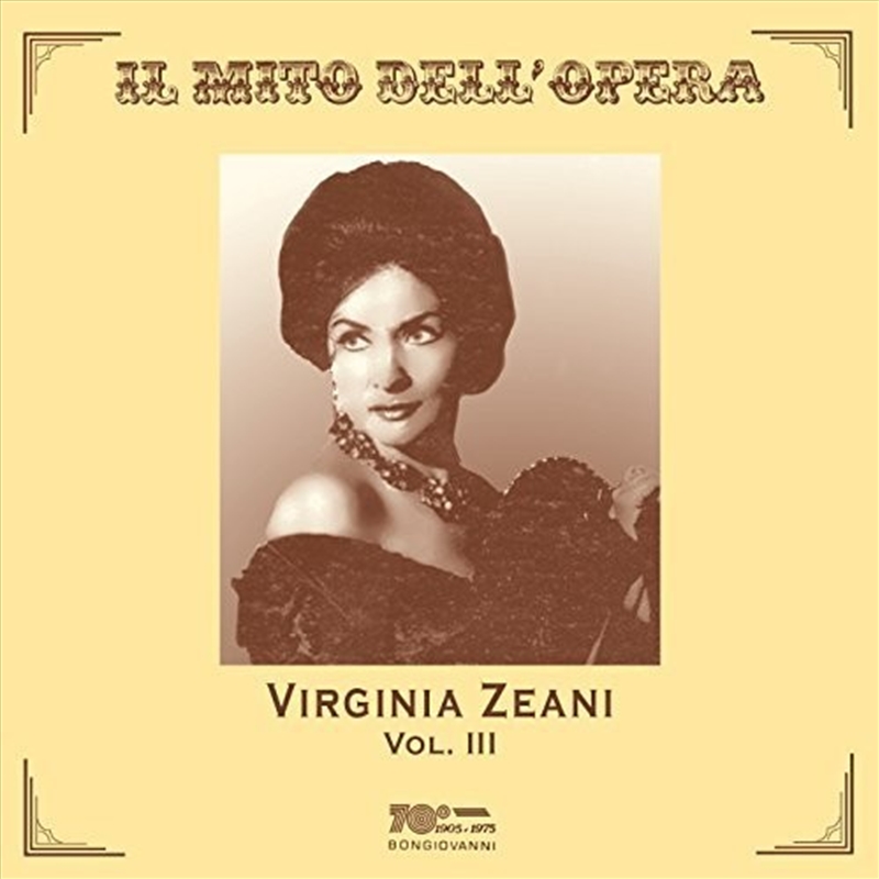 Virginia Zeani 3/Product Detail/Classical