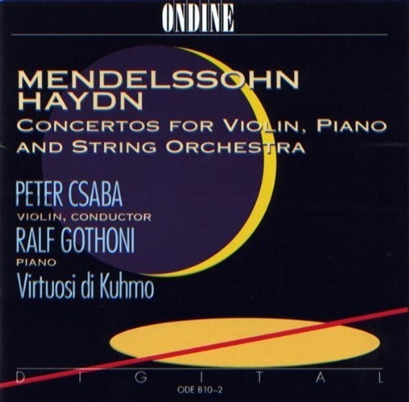Mendelssohn Concertos/Product Detail/Classical
