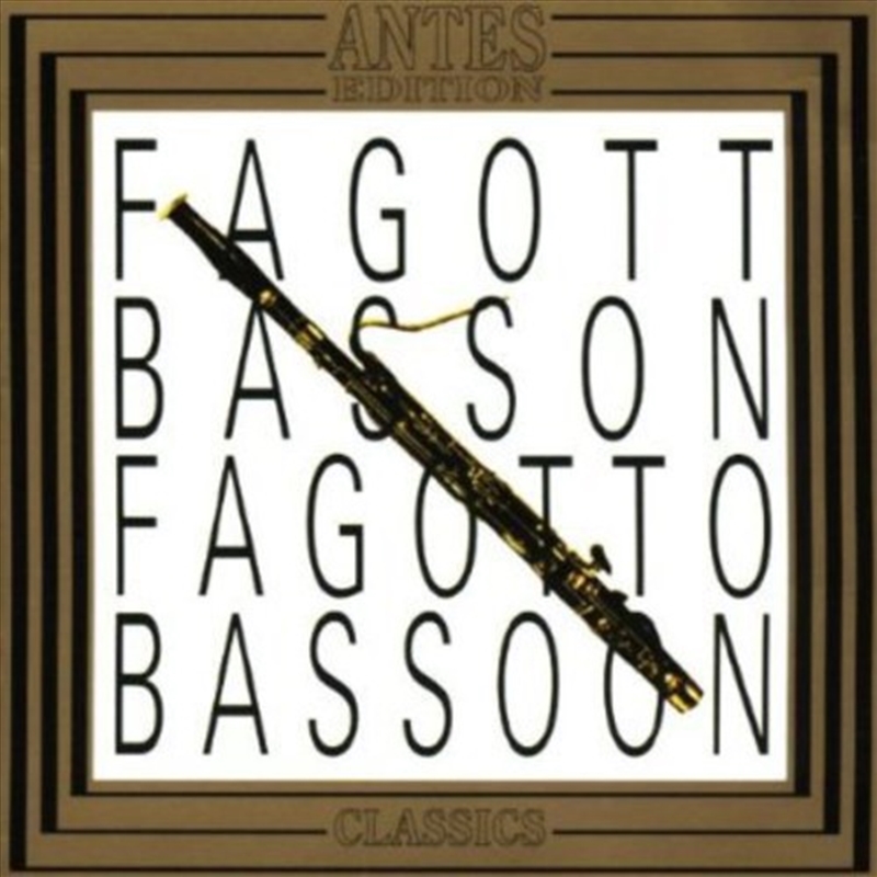 Fagott 1 Bassoon / Son For Bassoon & Basso/Product Detail/Classical