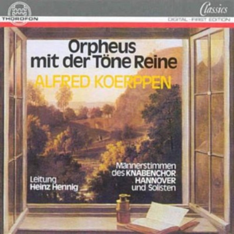 Orpheus Mit Der Tone Reine/Product Detail/Classical