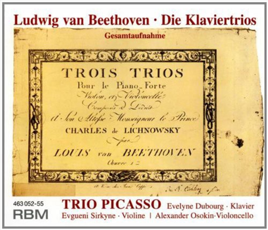 Piano Trios/Product Detail/Classical