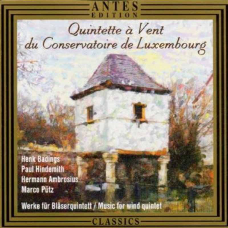Music For Wind Quintet/Product Detail/Classical