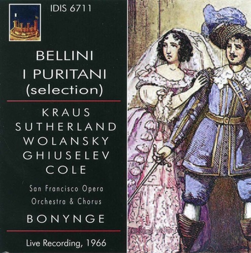 I Puritani Selection/Product Detail/Classical