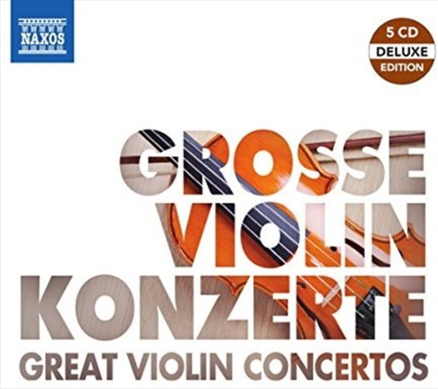 Great Violin Concertos/Product Detail/Classical