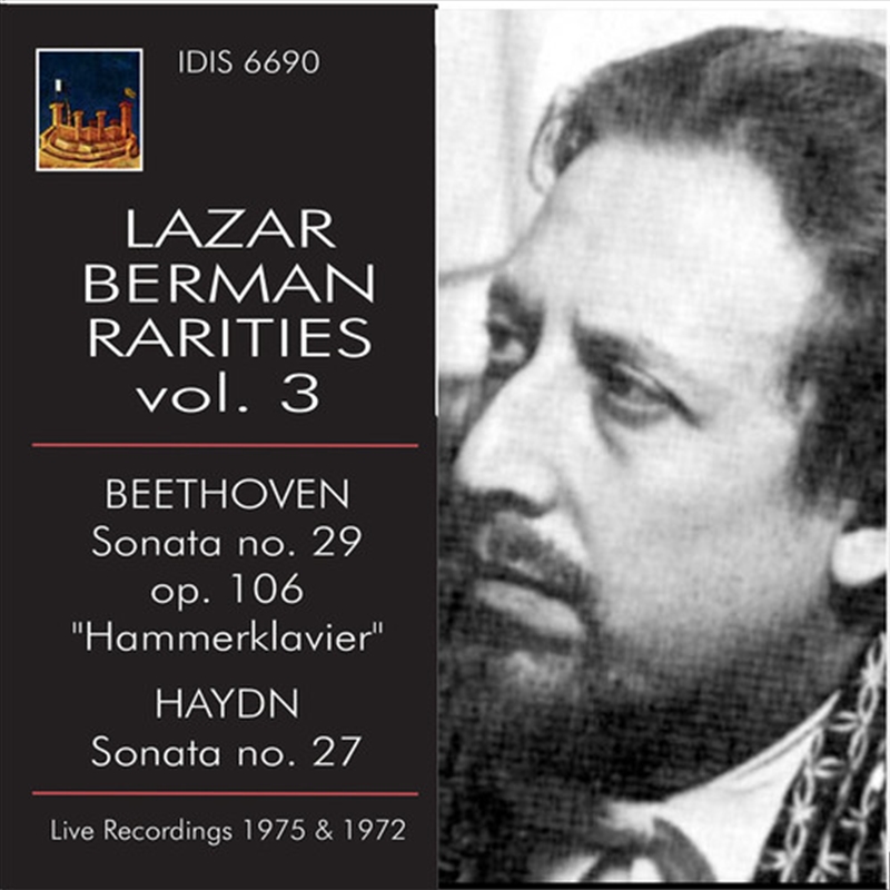 Lazar Berman Rarities 3/Product Detail/Classical