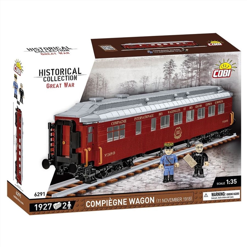Trains - 1918 Compiegne Wagon (1927 Pcs)/Product Detail/Figurines