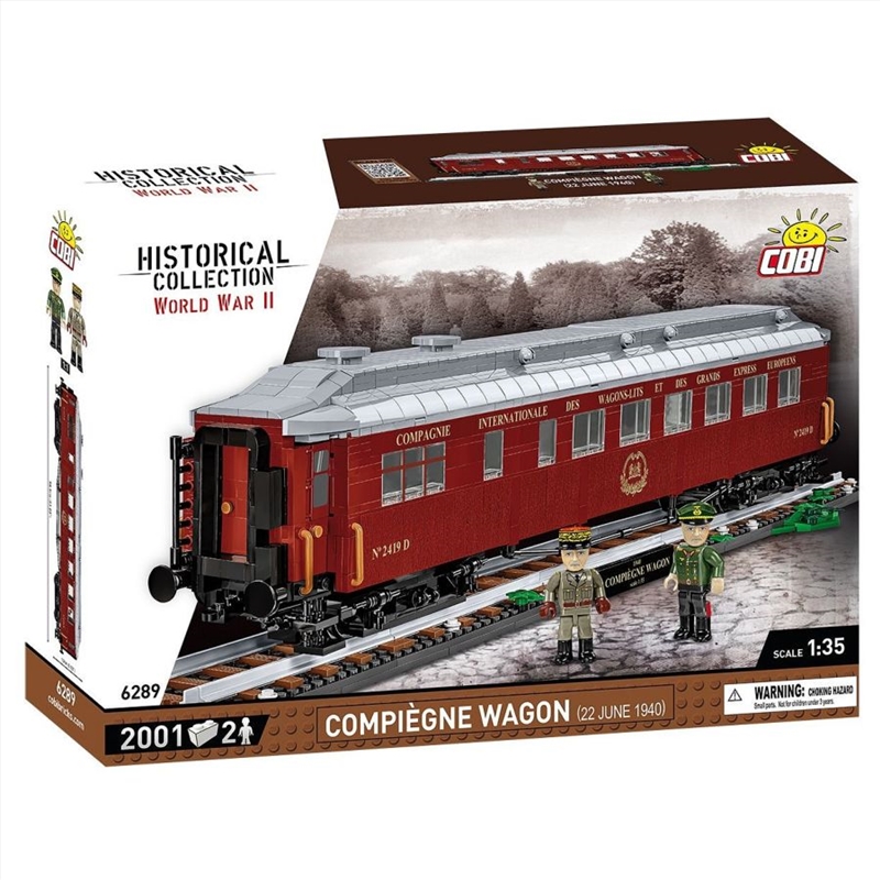 Trains - 1940 Compiegne Wagon (2001 Pcs)/Product Detail/Figurines