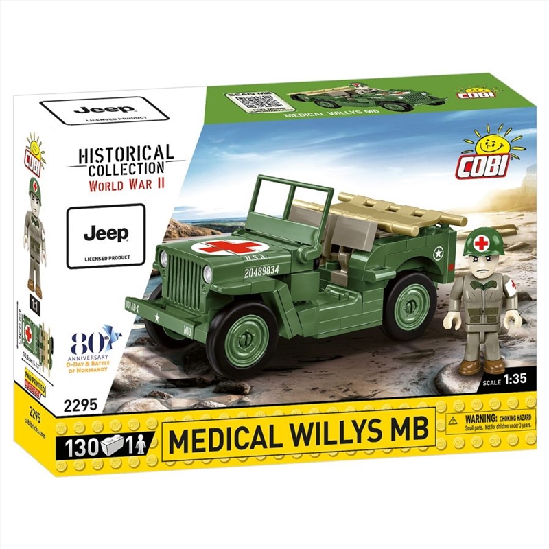World War 2 - Medical Willys MB (130 Pcs)/Product Detail/Figurines