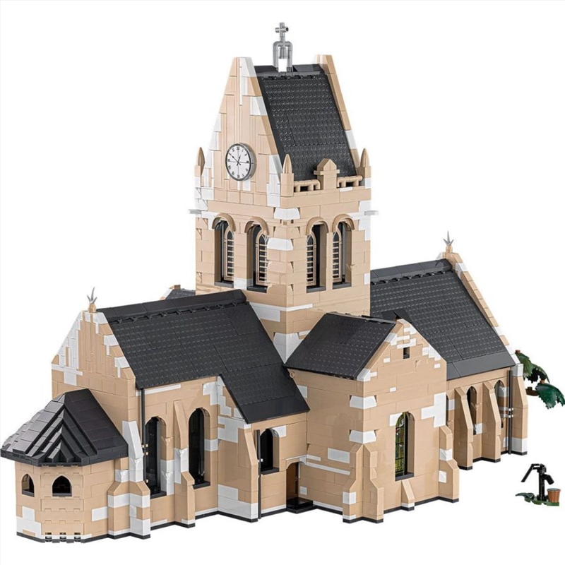 World War 2 - Sainte-Mere-Eglis Church (2280 Pcs)/Product Detail/Figurines