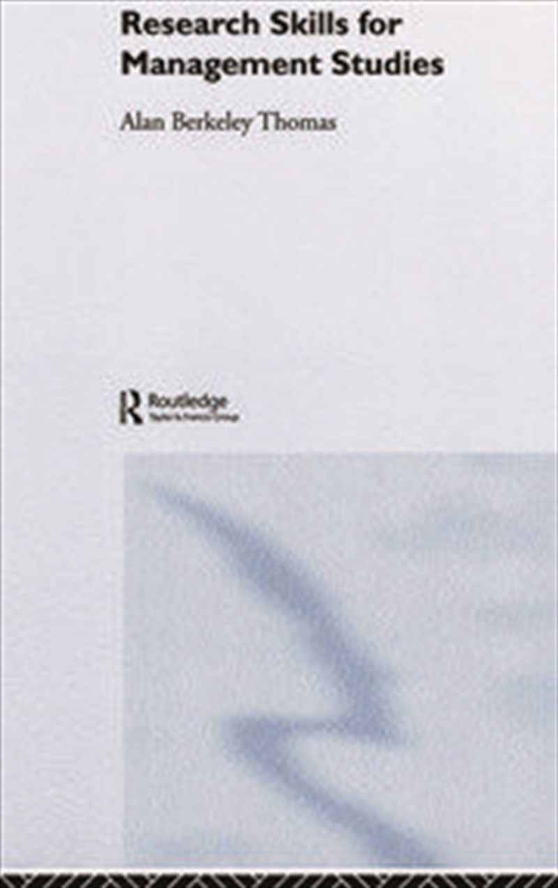 Research Skills for Management Studies/Product Detail/Business Leadership & Management