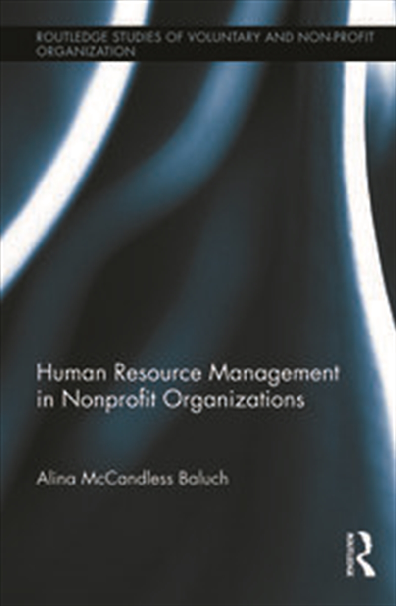 Human Resource Management in Nonprofit Organizations/Product Detail/Business Leadership & Management