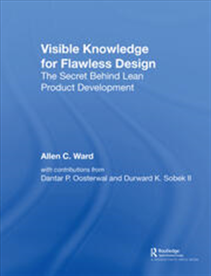 Visible Knowledge for Flawless Design/Product Detail/Business Leadership & Management